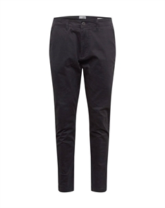 Брюки чинос Regular Chino Pants Jim, черный Solid