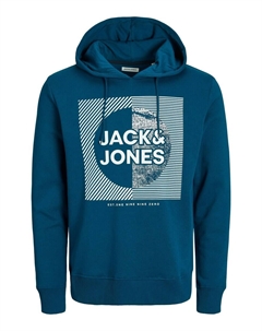 Толстовка с капюшоном Sweatshirt JJStein, цвет cyan blue Jack & jones