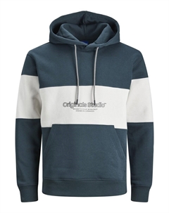 Толстовка с капюшоном Sweatshirt, синий Jack & jones