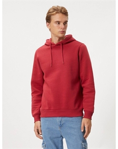 Толстовка с капюшоном Sweatshirt, темно-красный Koton