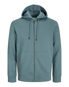 Толстовка с капюшоном на молнии Zip-Up Hoodie JJESTAR, пыльно-голубой Jack & jones