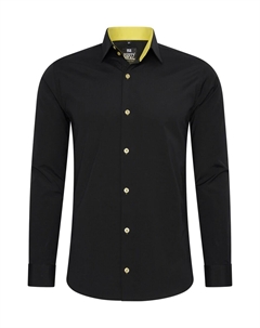 Повседневная рубашка Regular fit Button Up Shirt, черный Rusty neal