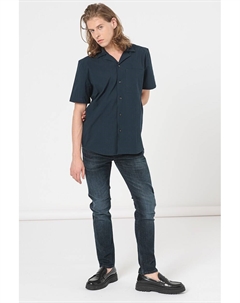 Рубашка Elino свободного кроя, синий Hugo
