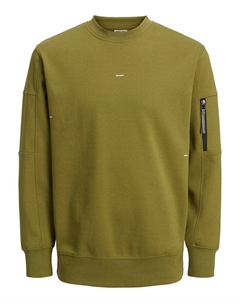 Свитер Sweatshirt Shade, оливковый Jack & jones