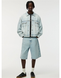 Джинсовая куртка Between-Season Jacket, светло-синий Pull & bear