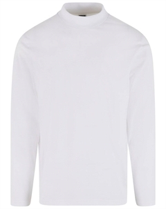 Лонгслив Shirt Mock, белый Urban classics