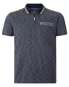 Рубашка поло Shirt Ibenhard, цвет dark blue/mottled blue Jan vanderstorm