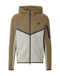 Толстовка с капюшоном на молнии Sportswear Zip-Up Hoodie TECH FLEECE, оливковый Nike