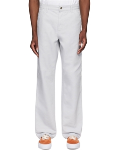 Серые брюки длиной до колена, Basalt Carhartt work in progress