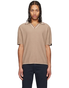 Поло с воротником Harvey Jonny Taupe Rag & bone