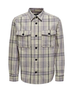 Рубашка Hemd 'Milo', фиолетовый Only & sons