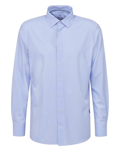Рубашка Freizeithemd 1:1 Arm, светло-синий Bugatti