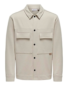 Рубашка Hemd - Regular fit -, бежевый Only & sons