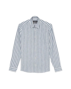 Рубашка Hemd shaped, цвет multi/storm Marc o'polo