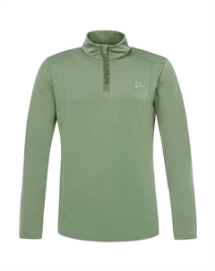 Флисовый свитер  REWILL 1/4 zip active top, цвет Marl Green Protest