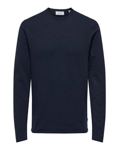 Пуловер Pullover 'Jimmy', синий Only & sons