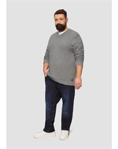 Пуловер Strickpullover langarm, серый S.oliver