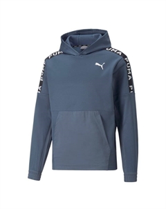 Пуловер Fit Fleece Hoodie Pullover, синий Puma