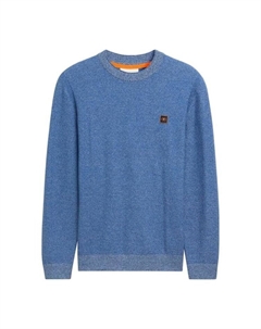 Пуловер Pullover, цвет midsummer blue multicolor Tom tailor