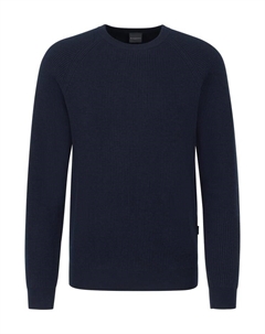Пуловер Pullover Rundhals, цвет marine Bugatti