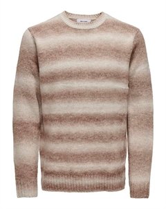 Пуловер Pullover, цвет Hellbraun/Beige Only & sons