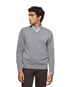 Пуловер Pullover, светло-серый Polo club