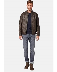 Пуловер Pullover, темно-синий Tom tailor