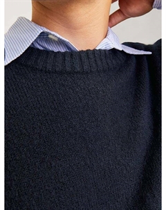 Пуловер Pullover, темно-синий Jack & jones