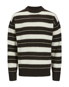 Пуловер Pullover 'Ollie', коричневый Jack & jones