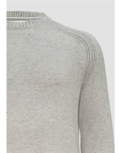 Пуловер Strickpullover langarm, серый S.oliver