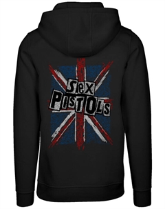 Пуловер Hoodie Sex Pistols Anarchy Flag, черный F4nt4stic
