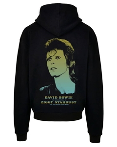 Пуловер Ultra Heavy Hoodie David Bowie Ziggy Gradient, черный F4nt4stic
