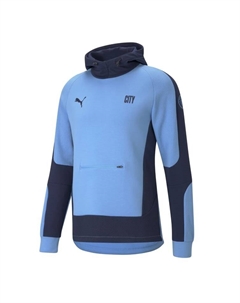 Пуловер Hoodie Manchester City Evostripe, синий Puma