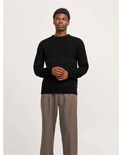 Пуловер Pullover, черный Jack & jones