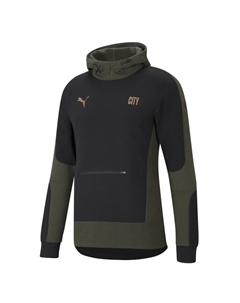 Пуловер Hoodie Manchester City Evostripe, черный Puma