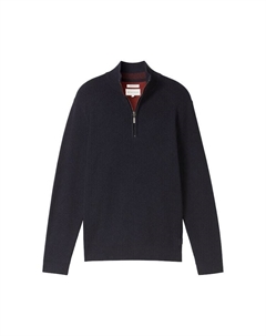 Пуловер Pullover, цвет knitted navy melange Tom tailor