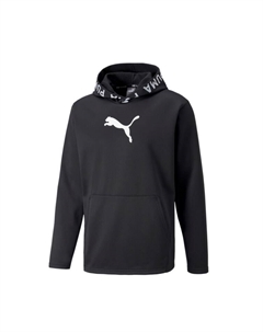 Пуловер Kapuzenpullover Train Power Fleece Hoodie, черный Puma
