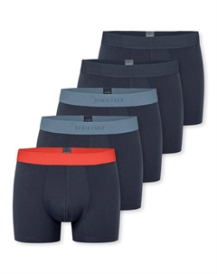 Трусы боксеры Trunk 95/5, темно-синий Schiesser