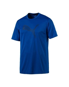 Функциональная рубашка T Shirt Cat Logo, синий Puma