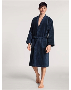 Халат Bademantel, темно-синий Calida