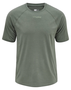 Функциональная рубашка T-Shirt S/S Raglanärmel Hmlmt Yoga Herren, цвет LAUREL WREATH Hummel