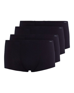 Трусы боксеры Boxershort 4er Pack, черный Skiny