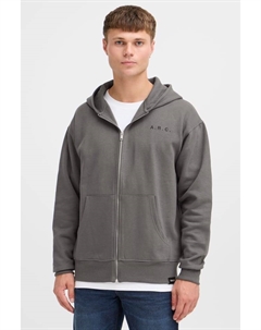 Спортивная куртка Sweatjacke SDHENNE 21301160ME lässige Kapuzensweatjacke mit Backprint, серый Solid