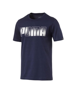 Функциональная рубашка T-shirt Rundhals Brand Tee, темно-синий Puma