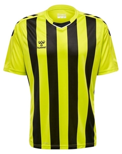 Функциональная рубашка T-Shirt S/S Hmlcore Multisport Herren, цвет LIME POPSICLE/BLACK Hummel