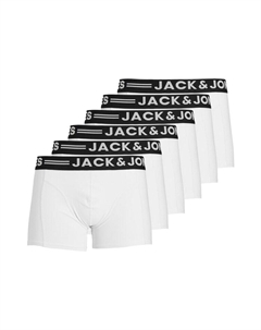 Трусы Retro Short / Pant Sense, белый Jack & jones