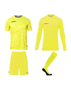 Функциональная рубашка Torwart-Sets Prediction, цвет fluo gelb/schwarz Uhlsport
