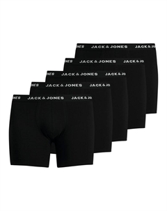 Трусы боксеры Boxershort 5er Pack, черный Jack & jones