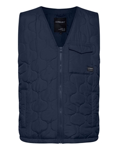 Утепленный жилет, синий 11 project