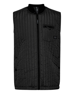 Утепленный жилет, черный 11 project